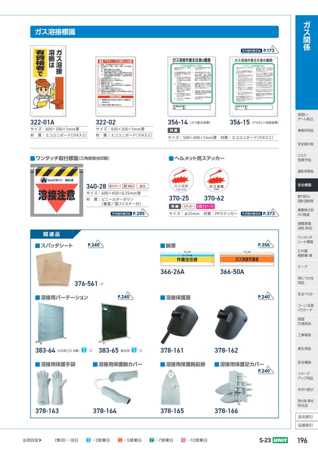 ユニットの建設工事用カタログ No.S-23A
