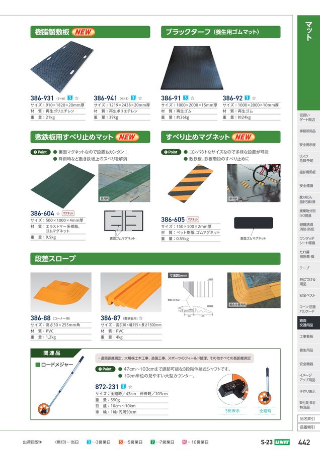 ユニットの建設工事用カタログ No.S-23A